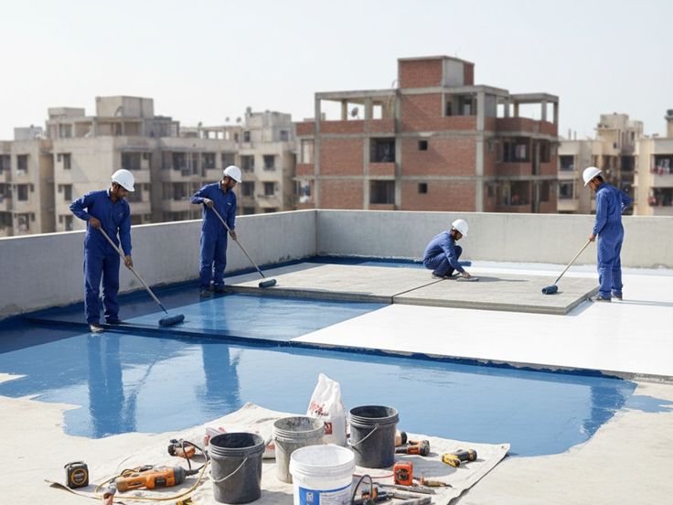Professional waterproofing service process and methodology
